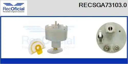 горивопроводен елемент (горивна помпа+сонда) RECOFICIAL RECSGA73103.0