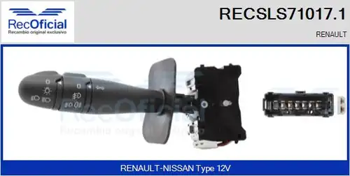 превключвател на кормилната колона RECOFICIAL RECSLS71017.1