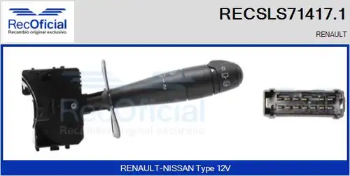 превключвател на кормилната колона RECOFICIAL RECSLS71417.1