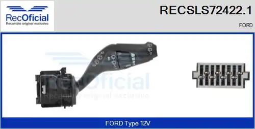 превключвател на кормилната колона RECOFICIAL RECSLS72422.1