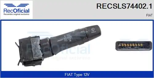 превключвател на кормилната колона RECOFICIAL RECSLS74402.1