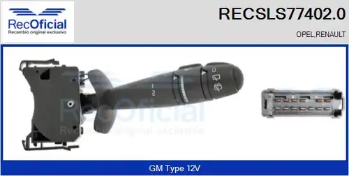 превключвател на кормилната колона RECOFICIAL RECSLS77402.0