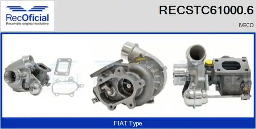 турбина RECOFICIAL RECSTC61000.6