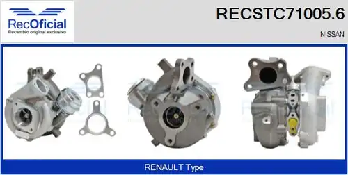 турбина RECOFICIAL RECSTC71005.6