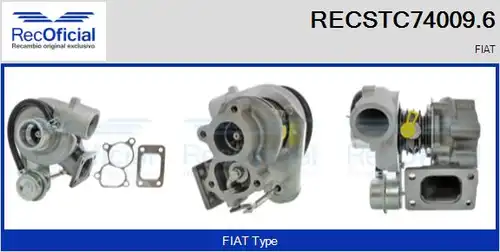 турбина RECOFICIAL RECSTC74009.6