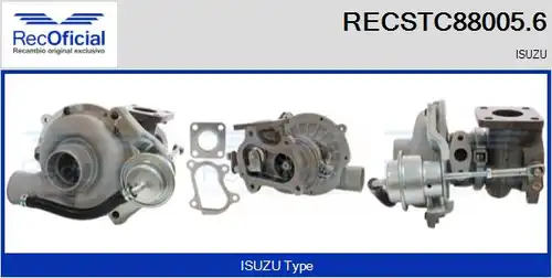 турбина RECOFICIAL RECSTC88005.6