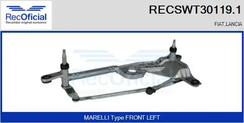 лостов механизъм на чистачките RECOFICIAL RECSWT30119.1