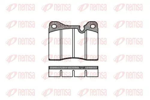 накладки REMSA 0011.20