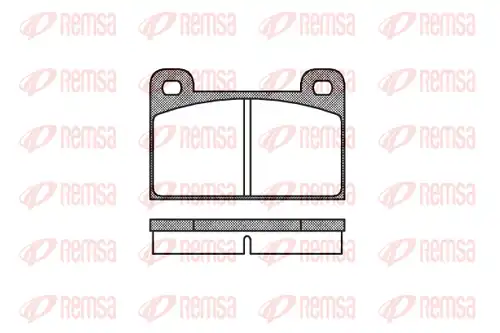 накладки REMSA 0018.00