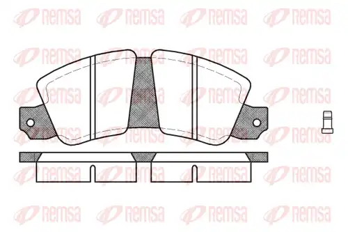 накладки REMSA 0023.02