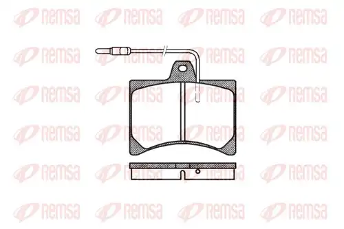 накладки REMSA 0035.04