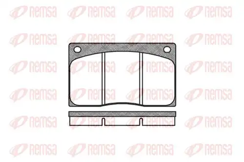 накладки REMSA 0044.00
