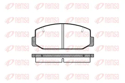 накладки REMSA 0075.40