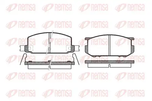 накладки REMSA 0109.22