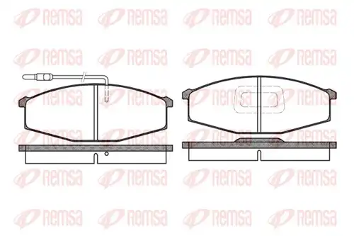 накладки REMSA 0129.02