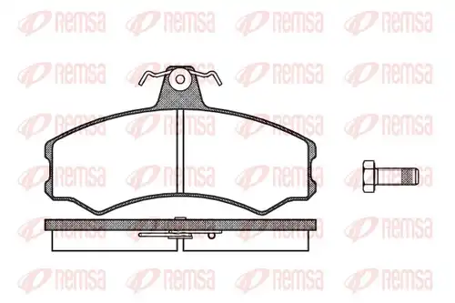 накладки REMSA 0143.10