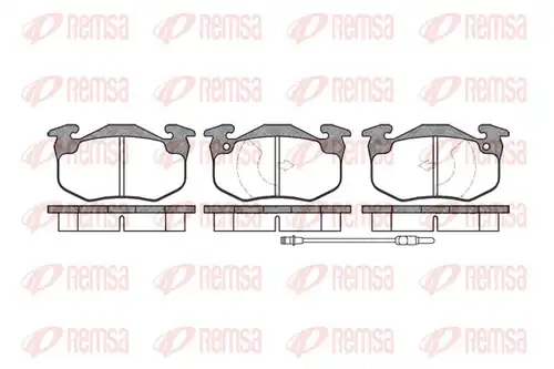 накладки REMSA 0144.02