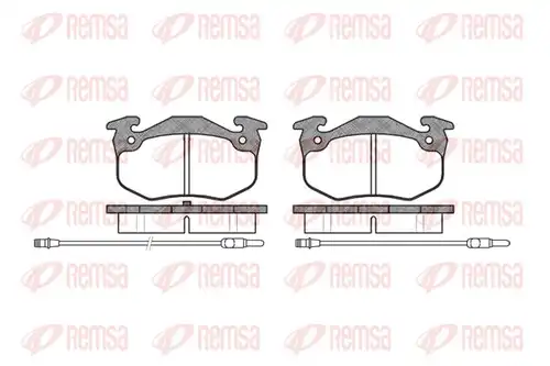 накладки REMSA 0144.24