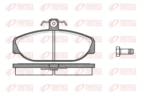 накладки REMSA 0156.10