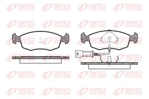 накладки REMSA 0172.02