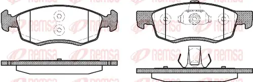 накладки REMSA 0172.32