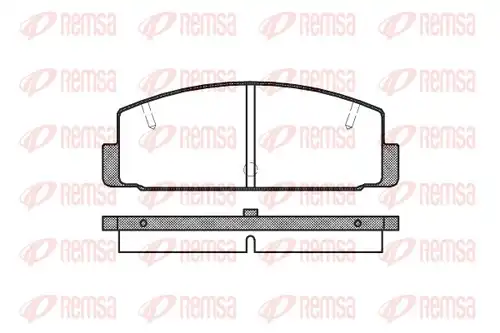 накладки REMSA 0179.10