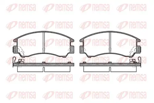 накладки REMSA 0191.04