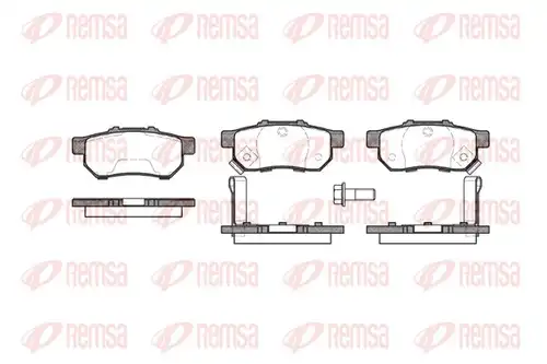 накладки REMSA 0233.52