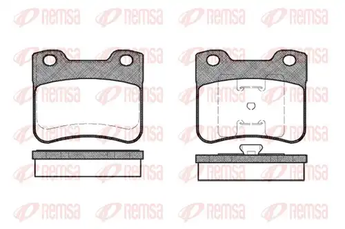 накладки REMSA 0247.10