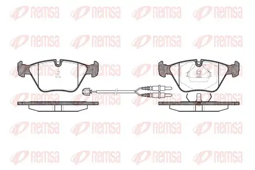 накладки REMSA 0270.22