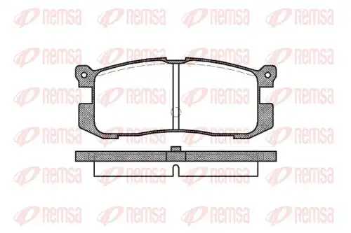накладки REMSA 0272.00