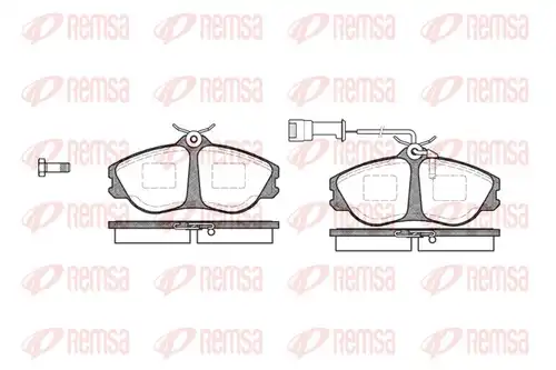 накладки REMSA 0276.02