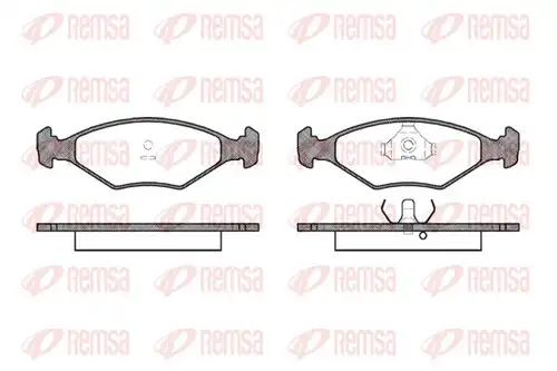 накладки REMSA 0281.00