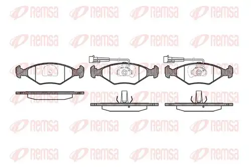 накладки REMSA 0281.32