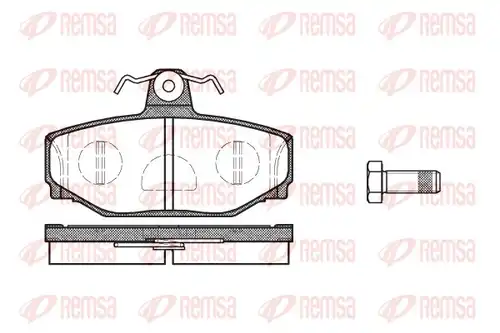 накладки REMSA 0297.10