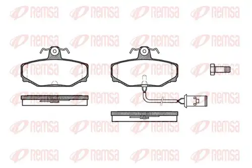 накладки REMSA 0304.02