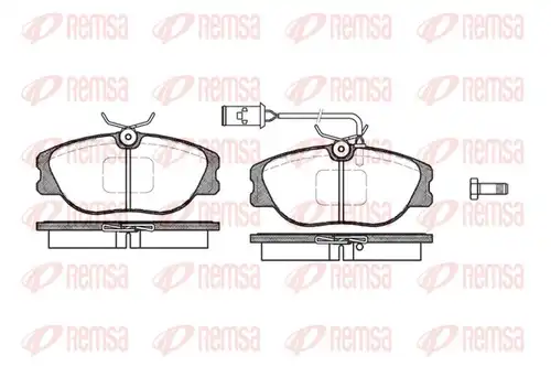 накладки REMSA 0305.02