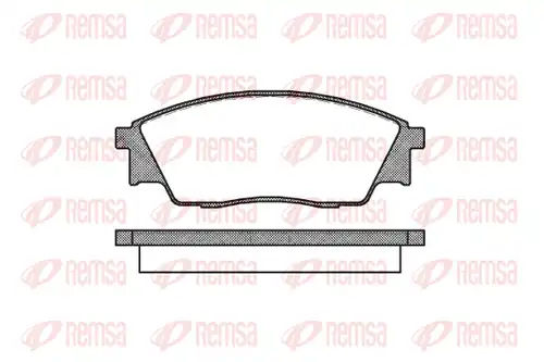 накладки REMSA 0307.00