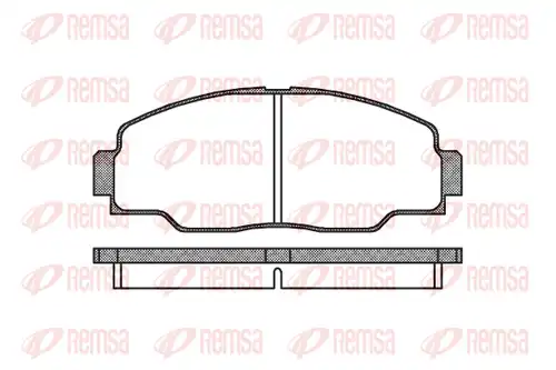 накладки REMSA 0308.00