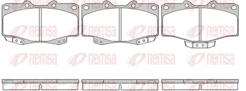 накладки REMSA 0315.14