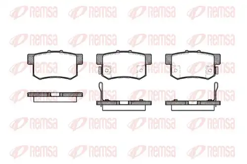 накладки REMSA 0325.12