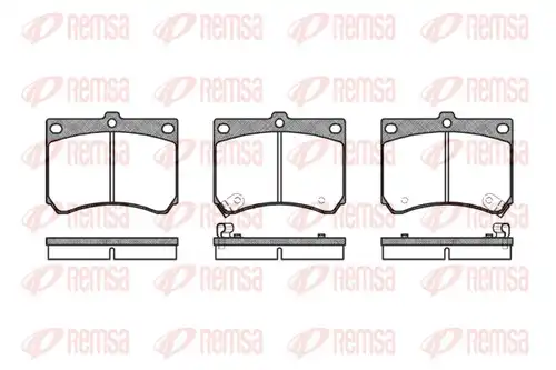 накладки REMSA 0333.02