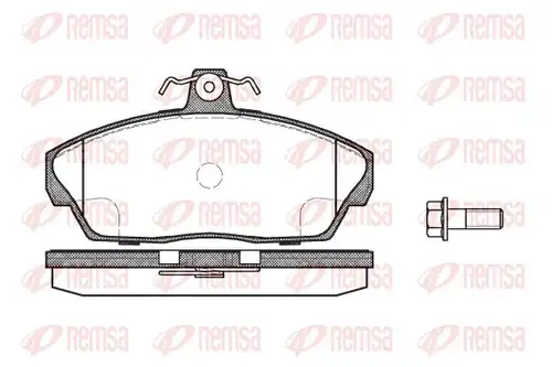 накладки REMSA 0337.10