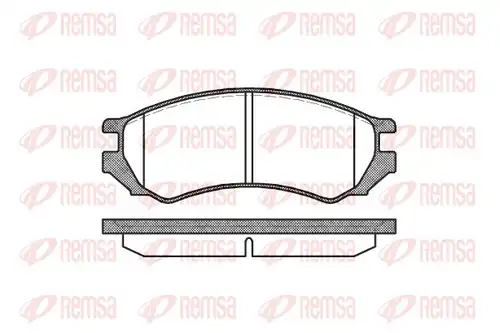 накладки REMSA 0344.00