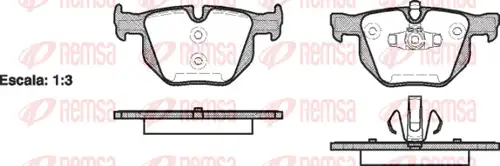 накладки REMSA 0381.70