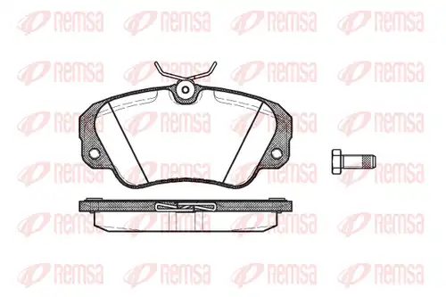 накладки REMSA 0382.00