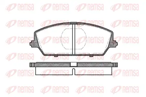 накладки REMSA 0387.00