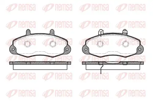 накладки REMSA 0391.02