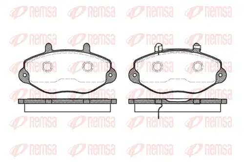накладки REMSA 0392.02