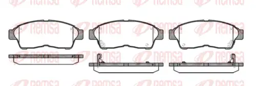 накладки REMSA 0402.02